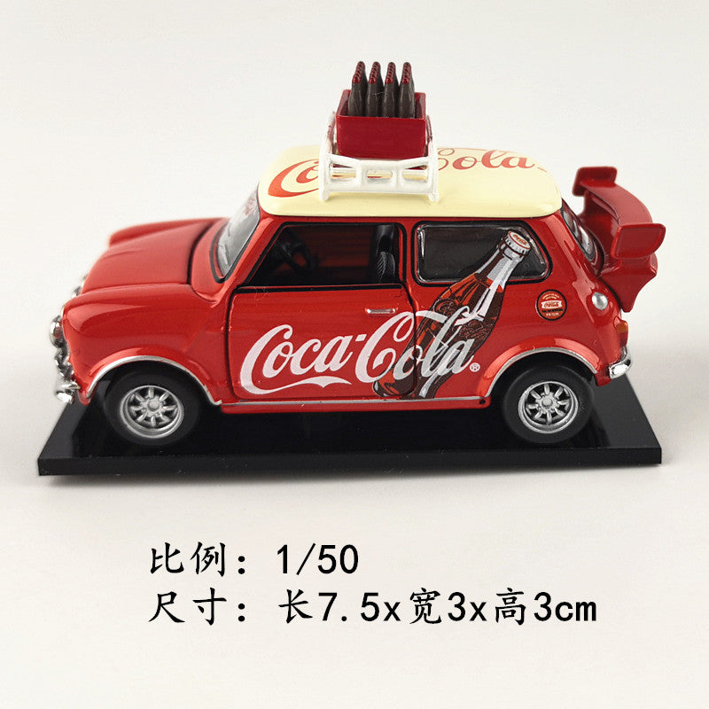 香港微影Tiny Mini Copper Mk1 (紅) 可口可樂Coka Cola 1/50 合金車模 040083