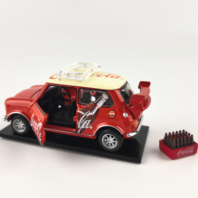 香港微影Tiny Mini Copper Mk1 (紅) 可口可樂Coka Cola 1/50 合金車模 040083