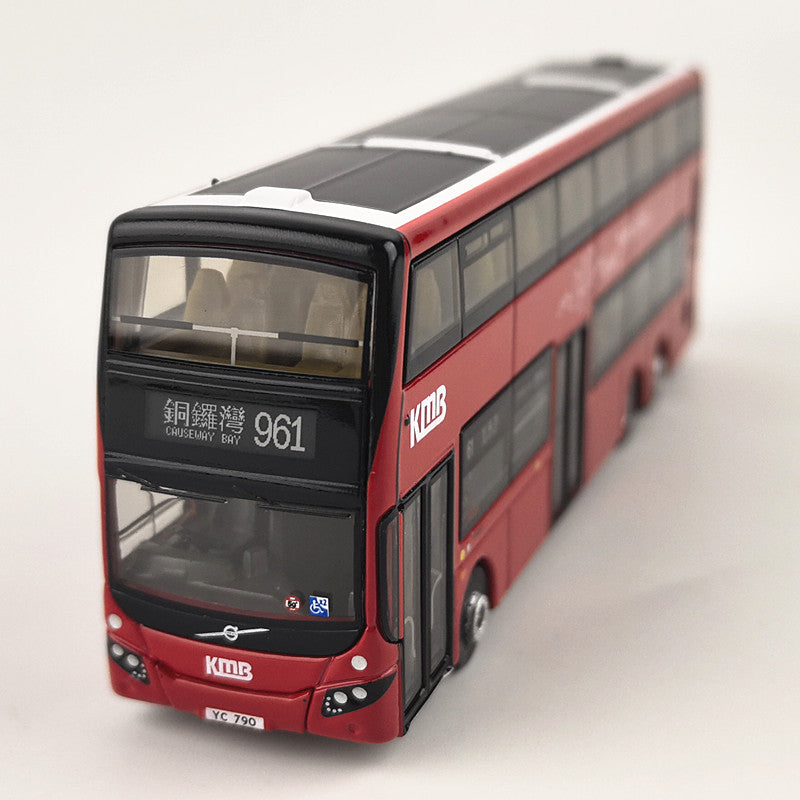 香港Tiny微影98 九巴富豪Volvo MCV 12.8m 巴士 1/110 (961) 合金模型 042667