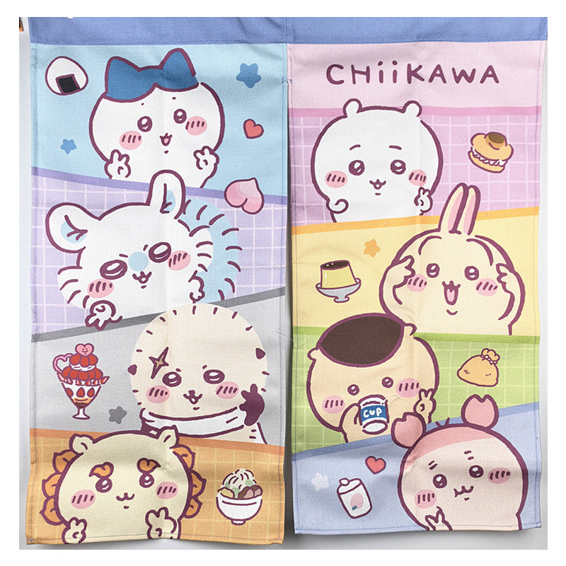 香港Chiikawa吉伊卡哇 (85x90cm) 不織布門簾 CKW-7866