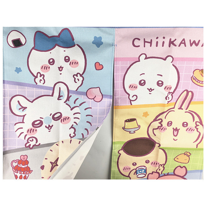 香港Chiikawa吉伊卡哇 (85x90cm) 不織布門簾 CKW-7866